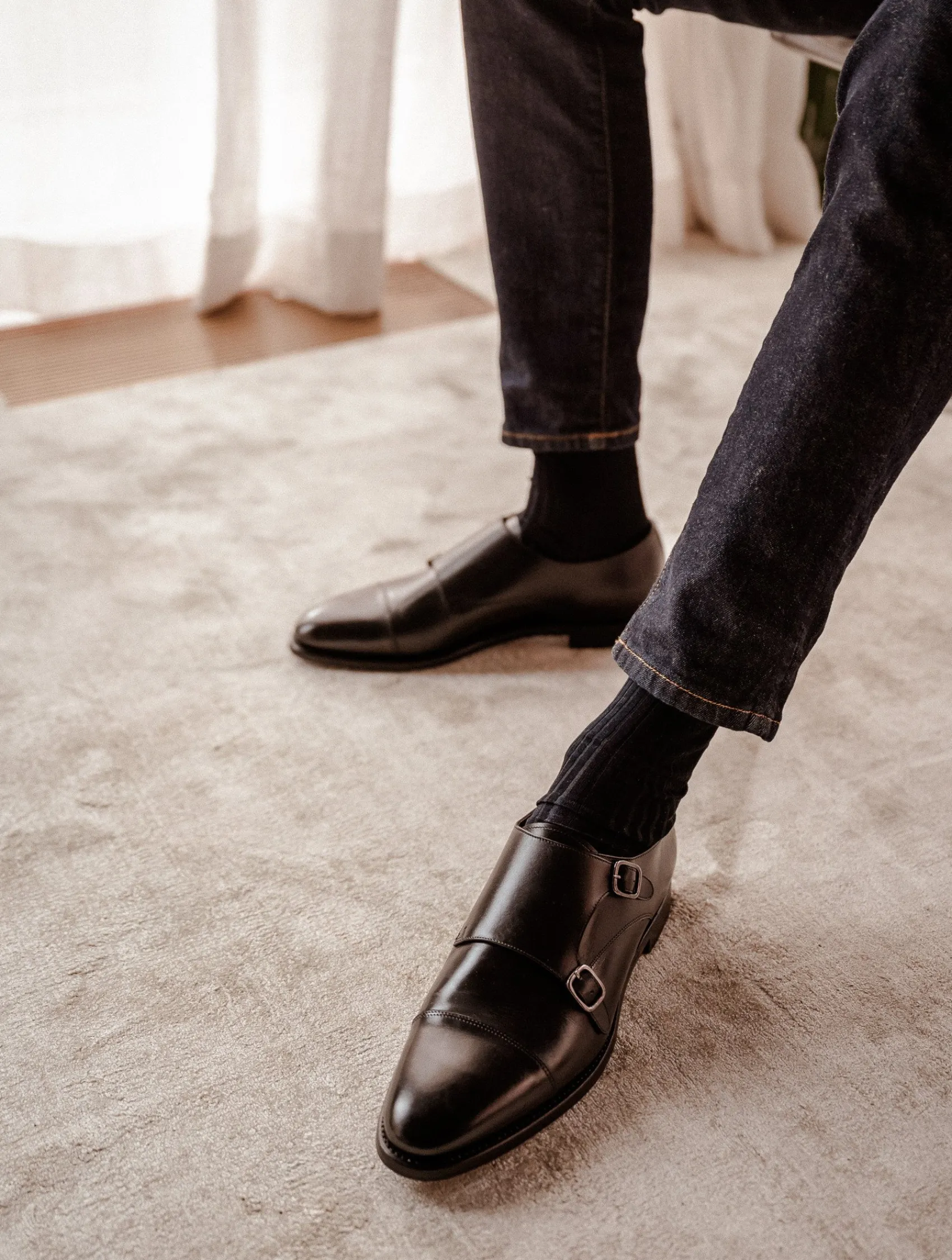 Homme Bobbies Jean-Wayne